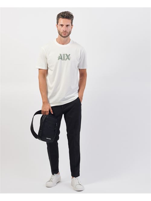 T-shirt uomo Armani Exchange con logo in cotone ARMANI EXCHANGE | 6DZTHH-ZJH4Z1116